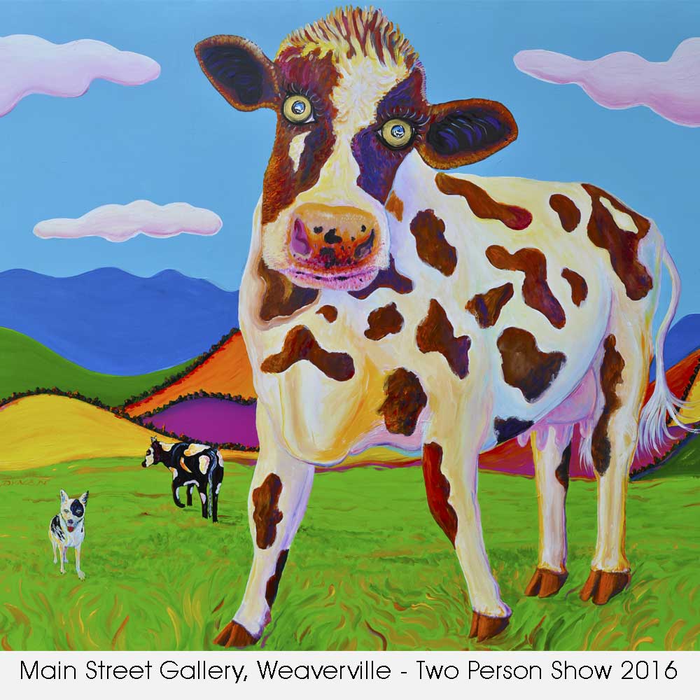 How Now? in the Main Street Gallery, Weaverville