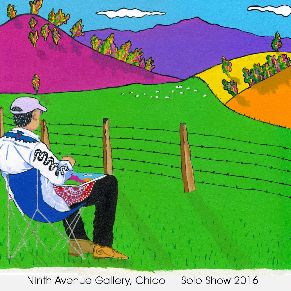 The New PLein Air - at Ninth Avenue Gallery, Chico