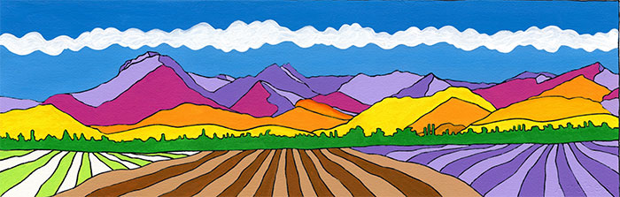 Sutter Buttes by Phil Dynan