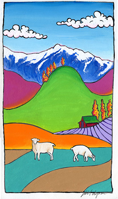 Sutter Buttes by Phil Dynan