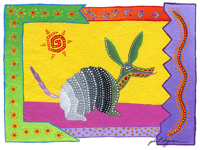 Armadillo by Phil Dynan