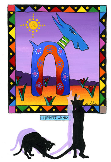 black cats at the MOMA