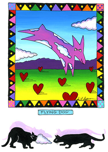 black cats at the MOMA