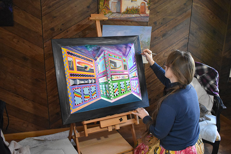 Artist Anastasia Nelson