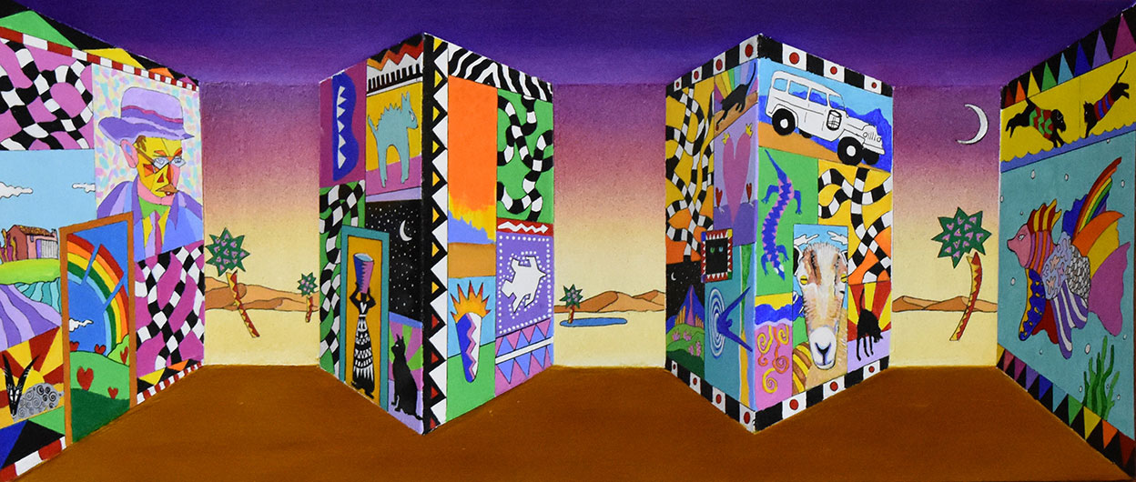 Artist Phil Dynan's Self Portrait